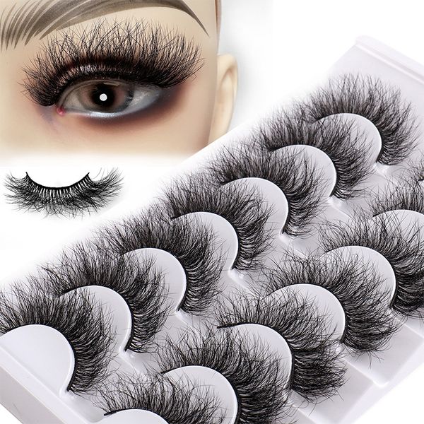 Natural Thick False Eyelashes Fluffy Multi-layer 3D Faux Mink Lashes Full Strip Handmade Reusable Eyelash Extensions Soft Lightweight Eyelashes Natural Look
Natural Thick False Eyelashes Fluffy Multi-layer 3D Faux Mink Lashes Full Strip Handmade Reusable Eyelash Extensions Soft Lightweight Eyelashes Natural Look