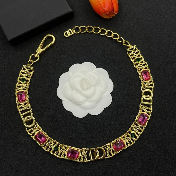 Designer Crystal Necklace Womens Jewelry Set Diamond Necklace Bracelet Vintage Style Chain Elegant Wedding Jewelry Set Gift
Designer Crystal Necklace Womens Jewelry Set Diamond Necklace Bracelet Vintage Style Chain Elegant Wedding Jewelry Set Gift