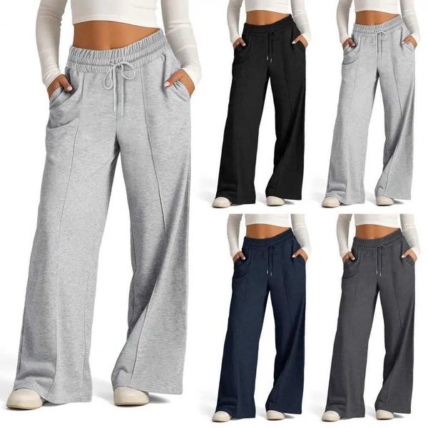 Yoga Straight Leg Sweatpant Straight Leg Womens Loose Tracksuit Pants Wide Leg …