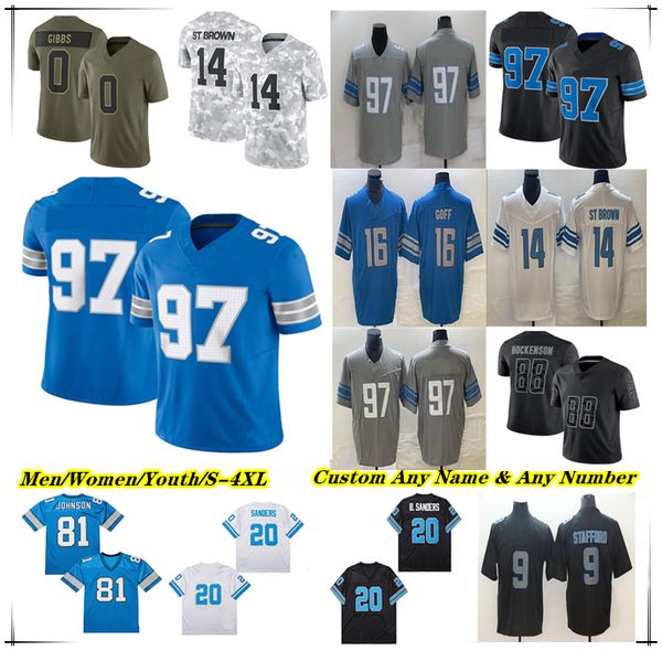 American Football Jersey Jared Goff 97 Hutchinson Jahmyr Gibbs David Montgomery Jameson Williams Amon-Ra St. Brown Sam LaPorta Jack Campbell Derrick Barnes Sanders, Men blue style
American Football Jersey Jared Goff 97 Hutchinson Jahmyr Gibbs David Montgomery Jameson Williams Amon-Ra St. Brown Sam LaPorta Jack Campbell Derrick Barnes Sanders, Men blue style