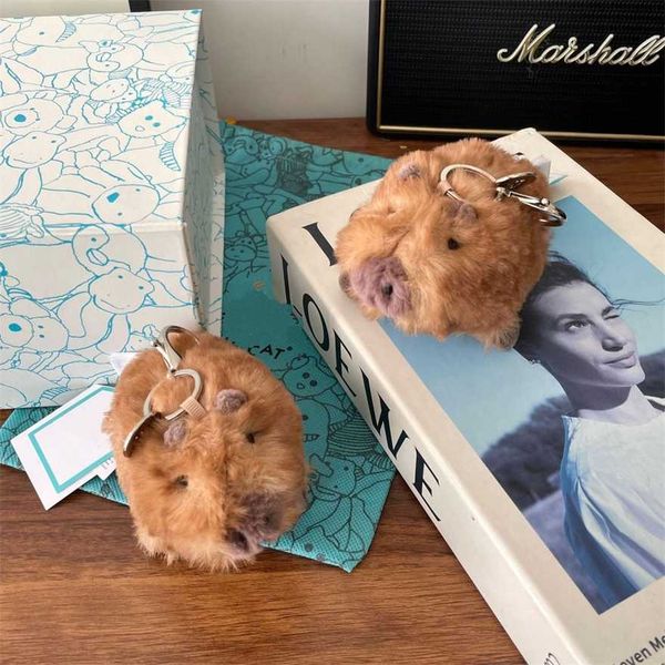 2025 Christmas Gift Pendant Capybara Bag Charm Plush Toy Genuine Gift with All Three Labels UK Jc Black Friday Online