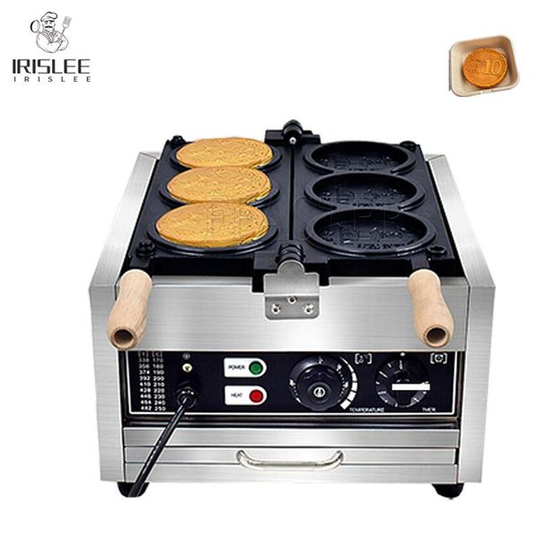 DHgate Coin Waffle Machine Electric Cake Waffle Making Machine Waffle Maker sold by DHgate