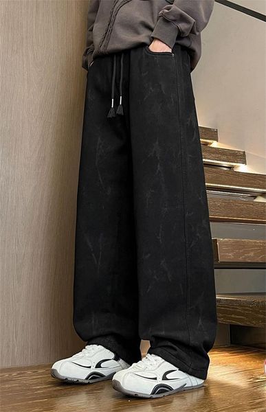 P Home 2025 New Wide-Leg Pants Loose Pants Plus Velvet Warm Pants Couple Pants …