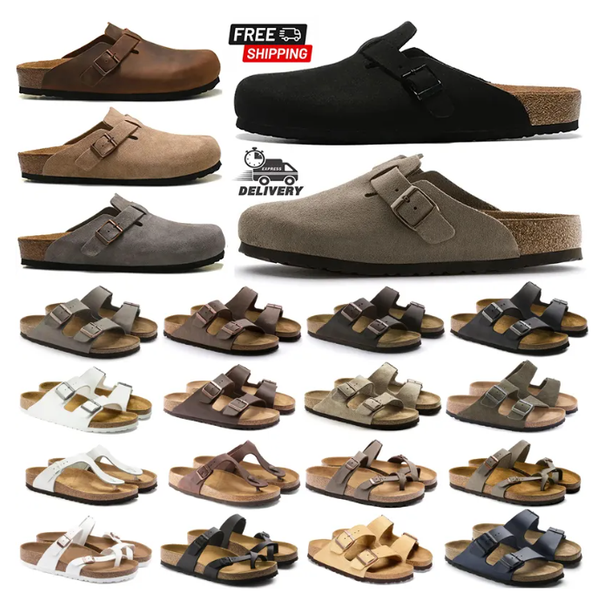 Designer Clogs Sandals Clog Slippers Cork Flat High Quality outdoors Footbed Eva black Suede Leather Slide Taupe Beach Casual Women Men Shoes
Designer Clogs Sandals Clog Slippers Cork Flat High Quality outdoors Footbed Eva black Suede Leather Slide Taupe Beach Casual Women Men Shoes