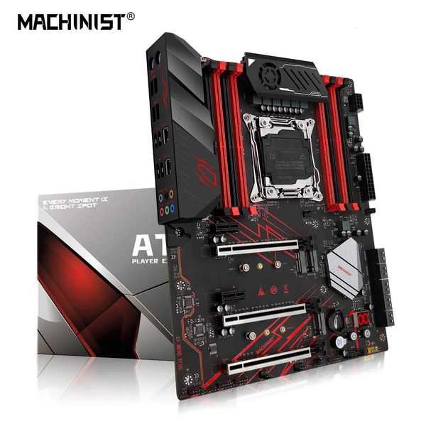 MACHINSIT X99 MR9D Motherboard LGA 20113 Supports Xeon Intel 2667 2699 V3V4Full Range CPU processor DDR4 Memory ATX NVME M2