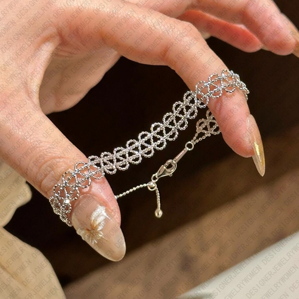 Designer Bracelet for Women French Style Bracelets Layered Bangle lace Bangles Charm Luxury Jewlery Designer for Women Elegant Chic Gift Free shipping
Designer Bracelet for Women French Style Bracelets Layered Bangle lace Bangles Charm Luxury Jewlery Designer for Women Elegant Chic Gift Free shipping