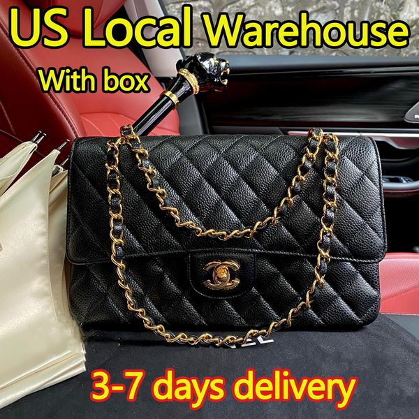 Designer Bags Classic Chain Luxury bag Shoulder Bag Wallet Crossbody Bag High-Quality Leather Chain Quilted Flap Bag Women's Handbag Sheepskin Caviar Grain Wallet, #17
Designer Bags Classic Chain Luxury bag Shoulder Bag Wallet Crossbody Bag High-Quality Leather Chain Quilted Flap Bag Women's Handbag Sheepskin Caviar Grain Wallet, #17