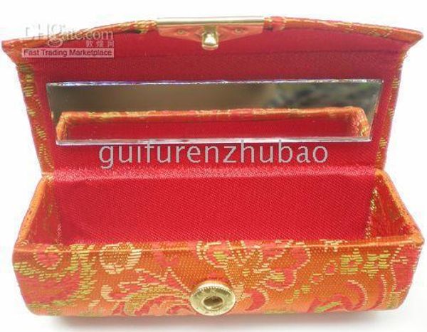 portable travel small jewelry case with mirror high end silk brocade metal clasp lipstick storage boxes lip balm packaging tubes 12pcs/lot, Black;white
portable travel small jewelry case with mirror high end silk brocade metal clasp lipstick storage boxes lip balm packaging tubes 12pcs/lot, Black;white