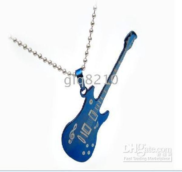 classic titanium steel necklace music notation guitar pendants fashion men's necklaces new 10pcs/lot, Silver
classic titanium steel necklace music notation guitar pendants fashion men's necklaces new 10pcs/lot, Silver