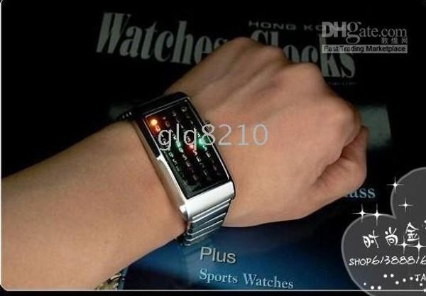intercrew genuine led lights watch fashion stainless steel couple wrist watches multicolor xmas gifts 2pcs/lot, Slivery;brown
intercrew genuine led lights watch fashion stainless steel couple wrist watches multicolor xmas gifts 2pcs/lot, Slivery;brown
