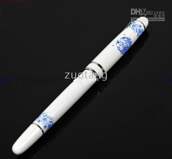 blue and white porcelain classic chinese fountain pen vintage business gift calligraphy ink pen with gift box
blue and white porcelain classic chinese fountain pen vintage business gift calligraphy ink pen with gift box