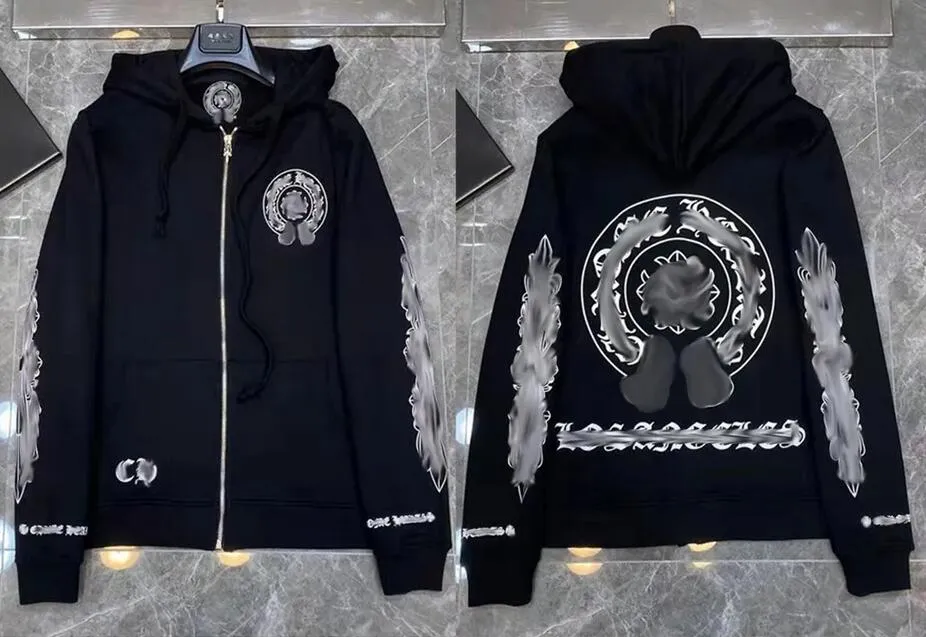 3a men's hoodie designer chrome winter sweatshirt heart shaped ch long sleeve zipper loose jacket men women hip hop hc79, Black
3a men's hoodie designer chrome winter sweatshirt heart shaped ch long sleeve zipper loose jacket men women hip hop hc79, Black