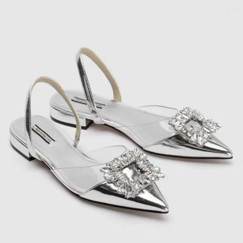 sandals elegant back empty women's transparent thick heel shoes summer women pointed toe rhinestone high heels, Black
sandals elegant back empty women's transparent thick heel shoes summer women pointed toe rhinestone high heels, Black