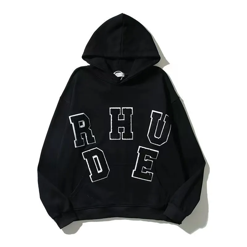 mens sweater rhude designer hoodie letter-printed long-sleeved street holiday casual couple's same clothing 23, Black
mens sweater rhude designer hoodie letter-printed long-sleeved street holiday casual couple's same clothing 23, Black