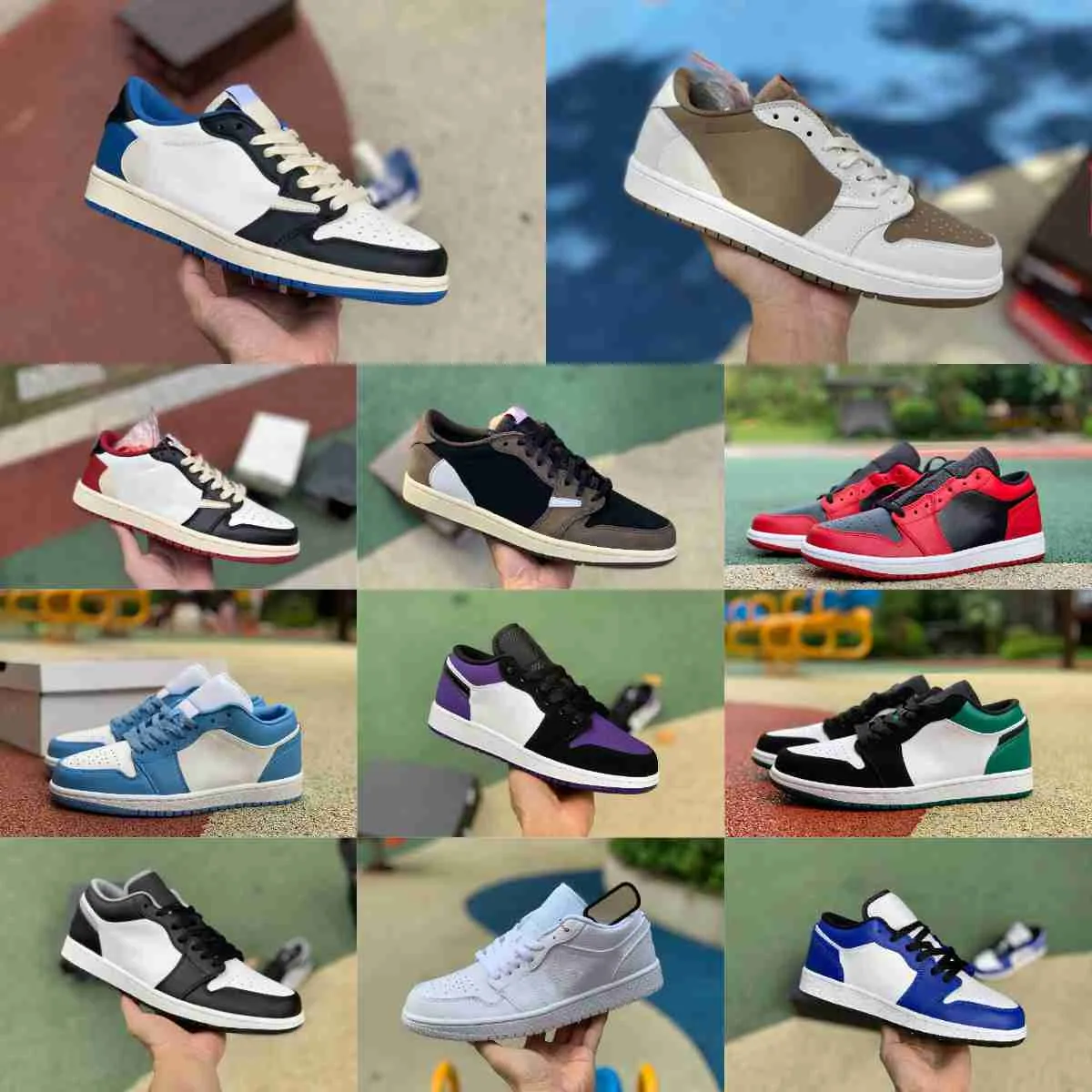 2023 fragment ts travis low basketball shoes jumpman x 1 1s court purple black toe shadow panda crimson tint white brown red scottss gold gr
2023 fragment ts travis low basketball shoes jumpman x 1 1s court purple black toe shadow panda crimson tint white brown red scottss gold gr