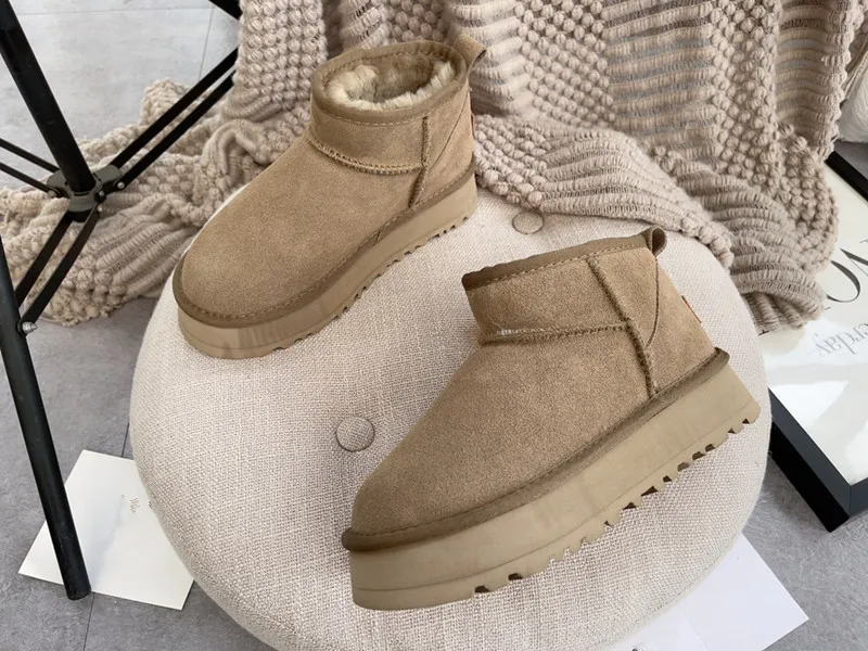 aus women classic mini platform boot ultra matte suede fur snow boots shearling faux fur wool blend comfort winter designer girl ankle short, Black
aus women classic mini platform boot ultra matte suede fur snow boots shearling faux fur wool blend comfort winter designer girl ankle short, Black