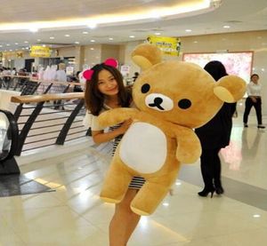 60cm kawaii grand brun japonais style rilakkuma peluche jouet en peluche en peluche en peluche en peluche cadeau 8240173