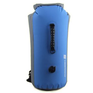 60L / 35L / 25L Bolsas de trekking de río impermeables profesionales Inflables Snorkeling Rafting Drifting Bolsa seca Mochila Cosas Saco Q0705