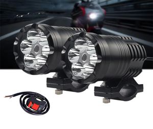 60W Motorcycle Lighting Led for Motorcycle Universal Moto Spotlight Headlight Auxiliary 12V 24V Car Lamp4093399