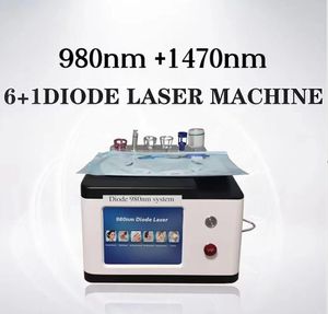 60watts 980 nm 1470nm laser à diode laser Endolifting Resserrement de la peau vasculaire/vaisseaux sanguins/élimination des varicosités lipolyse liposuccion chirurgie graisse réduire la machine