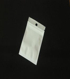 610 7512 1018 1624 cm Clear White Pearl Plastic Poly OPP Packages Emballage Zip Lock Emballage de détail Sac à bijoux pour iphone sa7626265