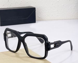 623 lunettes vintage carrées carrés noir mat de verrures clairs de soleil de soleil masculin