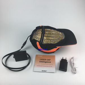 Gorro para el crecimiento del cabello con láser de 650nm, gorro con láser para el crecimiento del cabello, tratamiento de 276 diodos, crecimiento rápido del cabello