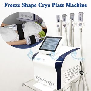 Máquina de placa criogénica con forma de congelación portátil, cuerpo criogénico, adelgazante, eliminación de celulitis, reducción de grasa abdominal, pérdida de peso