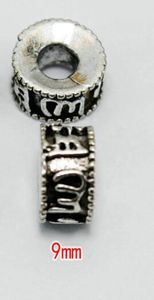 Perles en alliage de 6 mm Perles en vrac Perles d'extrémité perles d'aiguille pour la fabrication de bijoux RD45D