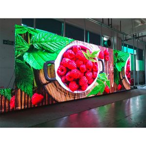 6pcs outdoor led panels p3.91 500x500mm Die-cast aluminum led cabinets led display outdoor full color video display