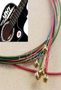 6 piezas Rainbow Colorful Color Caderas para guitarra acústica Instrumento Ukulele 4512884