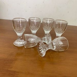 Verres à vin en cristal, verres à Brandy, spiritueux créatifs, Mini tasse de boisson de fête, verre à Shot charmant, 6 pièces/ensemble