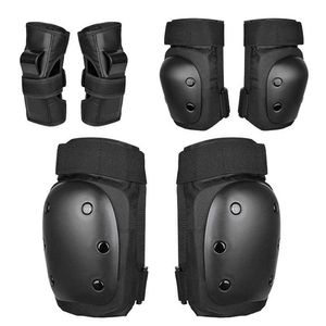 6Pcs/set Protective Gear Set Knee Pads Skating Helmet Knee Pads Elbow Pad Wrist Hand Protector For Kids Adult Cycling Roller Q0913