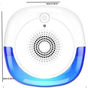 Repelente ultrasónico de plagas de 6 piezas - Control electrónico de insectos para cucarachas, chinches, ratones, roedores y mosquitos - Repelente de insectos para interiores Solución eficaz para el control de plagas