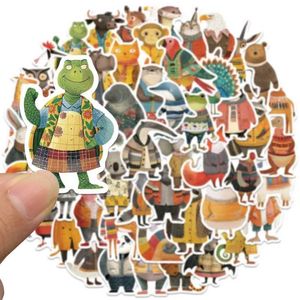 6UC0 TATOUT TRANSFER 10 / 50PCS Mignon Fairy Fairy Tale Animal Habilled Illustration Stickers Decals Diy Notebook Téléle Télogue Suise à bagages Autocollant Car Autocollant 240427