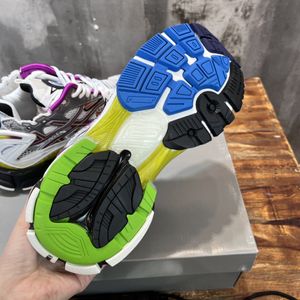 7.0 Triple s Runner Sneaker Shoes Designer Test Tracks 7 t Gomma Paris Speed Platform Moda Zapatillas deportivas al aire libre