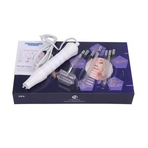 Tubo de vidrio de 7 electrodos violeta rojo púrpura luz Spa máquina de belleza Facial para antiarrugas acné punto piel estiramiento herramienta de cuidado Facial