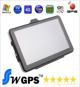 7 pouces GPS navigation FM DDR128MB 800480 voiture gps MTK MS2531 800MHZ cartes pour l'Europe Amérique du Nord USA Canada Australie7501990