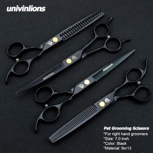 7 inch pet dog grooming scissors dog shears cat cutting scissors dog thinning scissors up curved shears puppy trimmer tools kit pet beauty