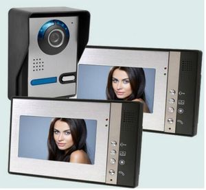 7 inch Video Intercom Doorphone IR Night Vision Camera Monitor Kit for Apartment Security video door monitor