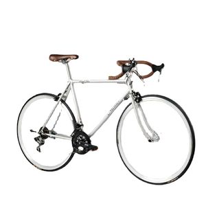 700C Rétro Vélo Vélo Ville Cycles de course 52cm Vintage Street Road Bikes Vélo de transmission Shimano pour hommes et femmes