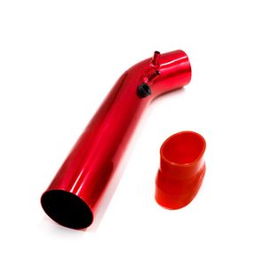 Kit de 3 tuyaux d'induction d'admission d'air froid, 76mm, colliers de serrage sous vide en Silicone, garniture universelle de voiture, Tube en aluminium rouge argent bleu 321q