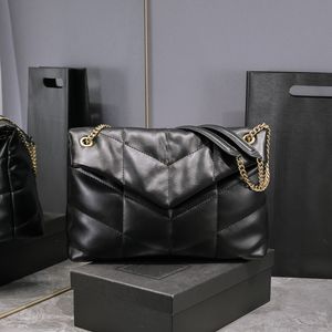 7A Miroir qualité Puffer loulou sac femmes Designer de luxe grand mini Chaîne Sacs Fourre-tout Épaule Bandoulière Sacs à main classique en peau d'agneau véritable portefeuille en cuir souple sac à main