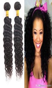 Le magasin de cheveux 7a Mocha vend des bundles brésiliens brésiliens brésiliens curl tissage 7a Brésièmes de cheveux bouclés brésiliens non transformés pour 8793706