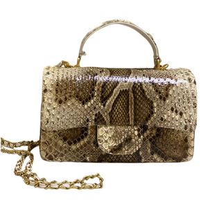 7A nouveau top dames sac en cuir designer luxe python 20cm épaule bandoulière sac à main classique mode rétro rabat sac réplique multicolore original boîte cadeau en gros
