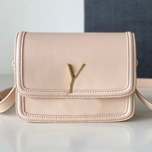 Bag de órgano 7a Crossbody Bag Fomen Mujeres Diseñador de patente brillante de cuero Caquero de vaca izquierda bolsas Bolsas de moda Botón de oro Correa ajustable Bolsa de mensajero