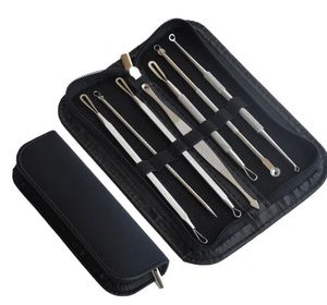 7Pcs/set Blackhead Remover Tools Kits Pimple Blemish Extractor Acne Remover Tool Set Make Up Beauty Tool Kit Black Head Whitehead Needle