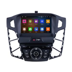 8-Kern-Auto-DVD-GPS-Multimedia-Player für Ford Focus 2011–2013, IPS-Stereo-Tonbandgerät, 4 GB RAM + 64 GB ROM, Android 10.0