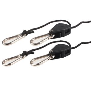 Accessoires d'éclairage 8 pieds de long CORDE À CLIQUET CINTRE RÉFLECTEUR GROW HEAVY suspensions pour luminaire