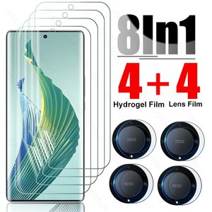 8 en 1 Camera Glass Hydrogel Film Screen Protector for Honor Magic5 Lite 5G Non Temperred Glass Honer Honer Magic 5 Light 5lite 5G